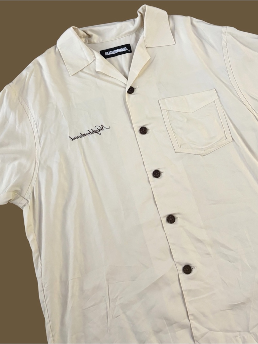 Neighborhood Big Youth Camp Collar Shirt